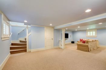 Basement renovation in Waban by J. Mota Services