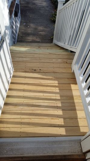 Front Steps Repaired in Medford, MA (3)