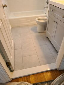 Before & After Bathroom Flooring Installation in Medford, MA (2)